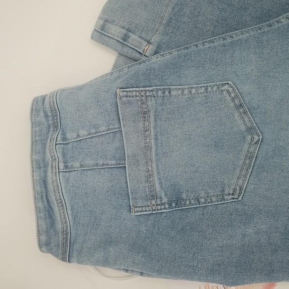 A Beautiful Soul 34" Wide Leg Blue Jeans - Picture 5 of 13